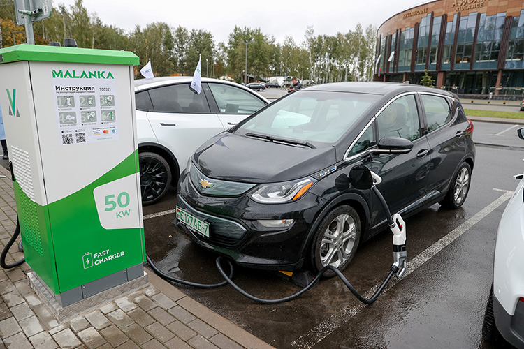 Malanka зарядка электромобилей в Беларуси